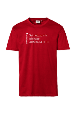Herren T-Shirt ADMIN-RECHTE